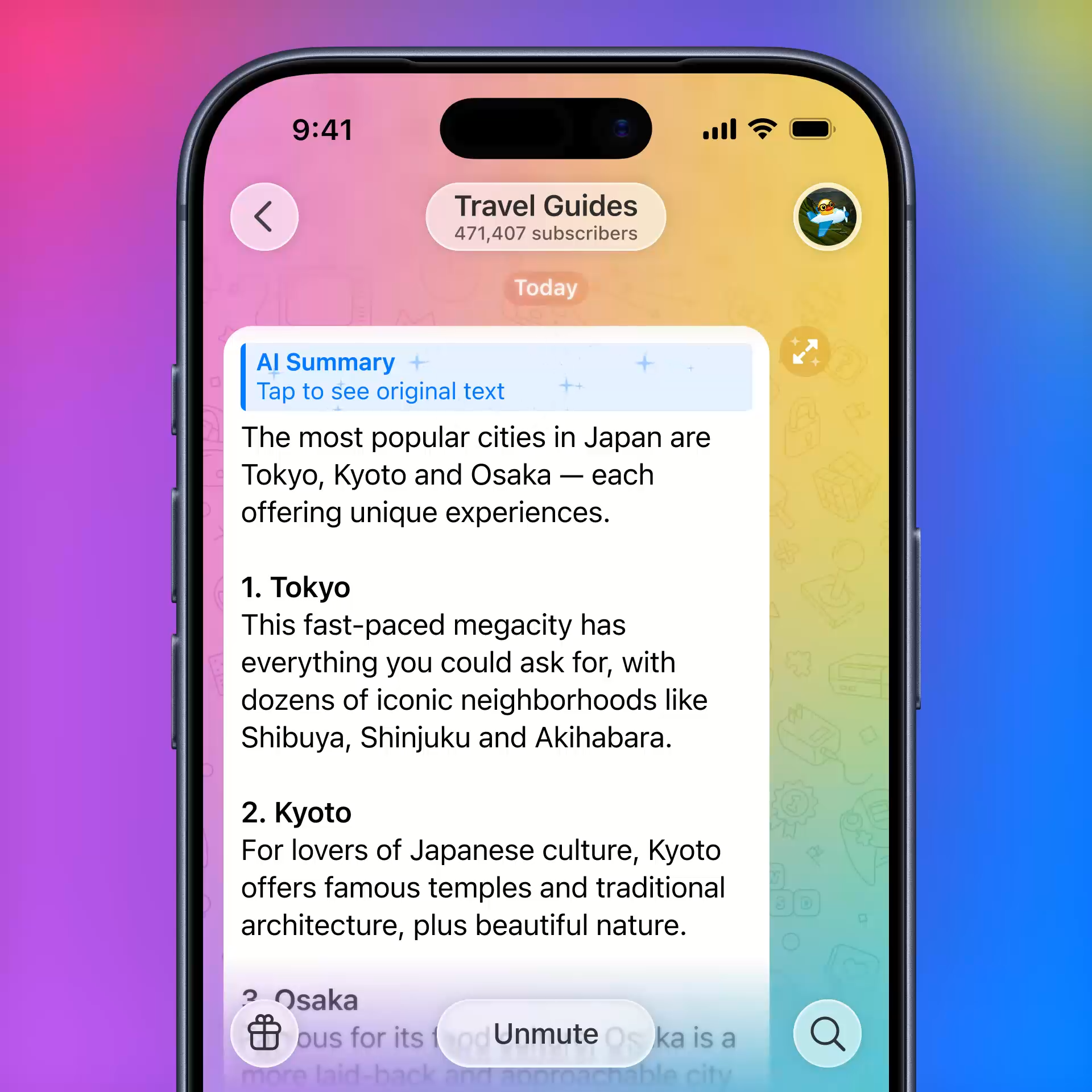 Telegram 官方 AI 摘要.png